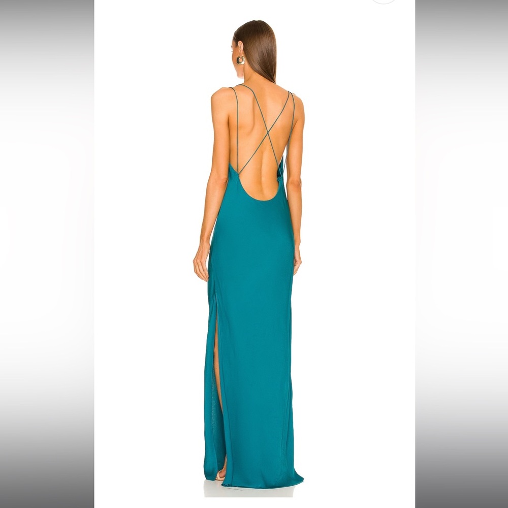 Olena Dress in Turquoise